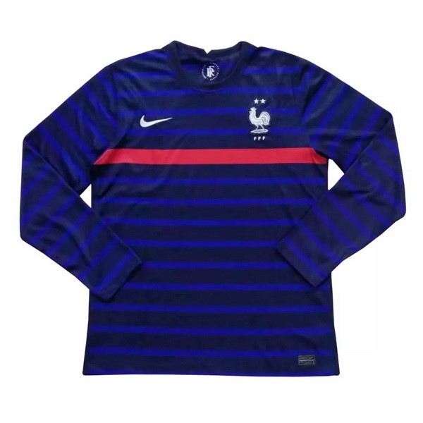 Authentic Camiseta Francia 1ª ML 2020 Azul